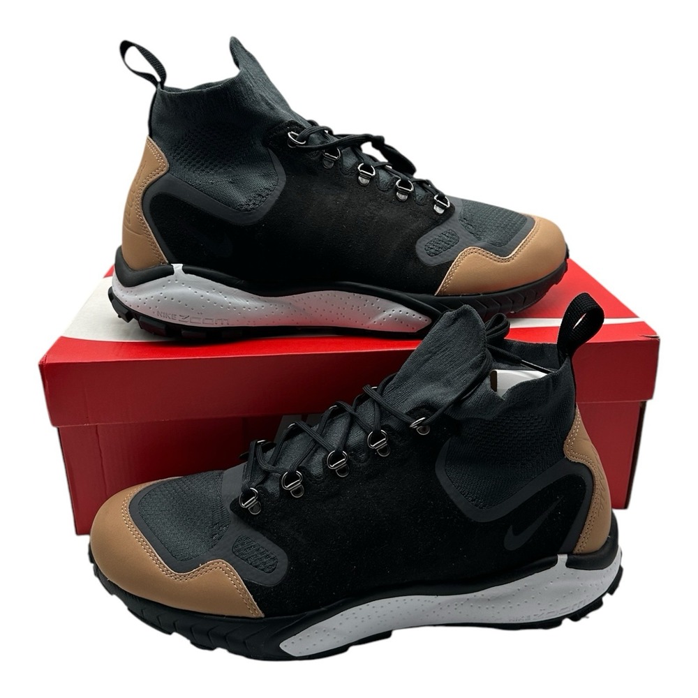 Nike Air Zoom Talaria Mid FK‎ PRM Shoes Mens 9.5 Anthracite/Black Tan 875784-001